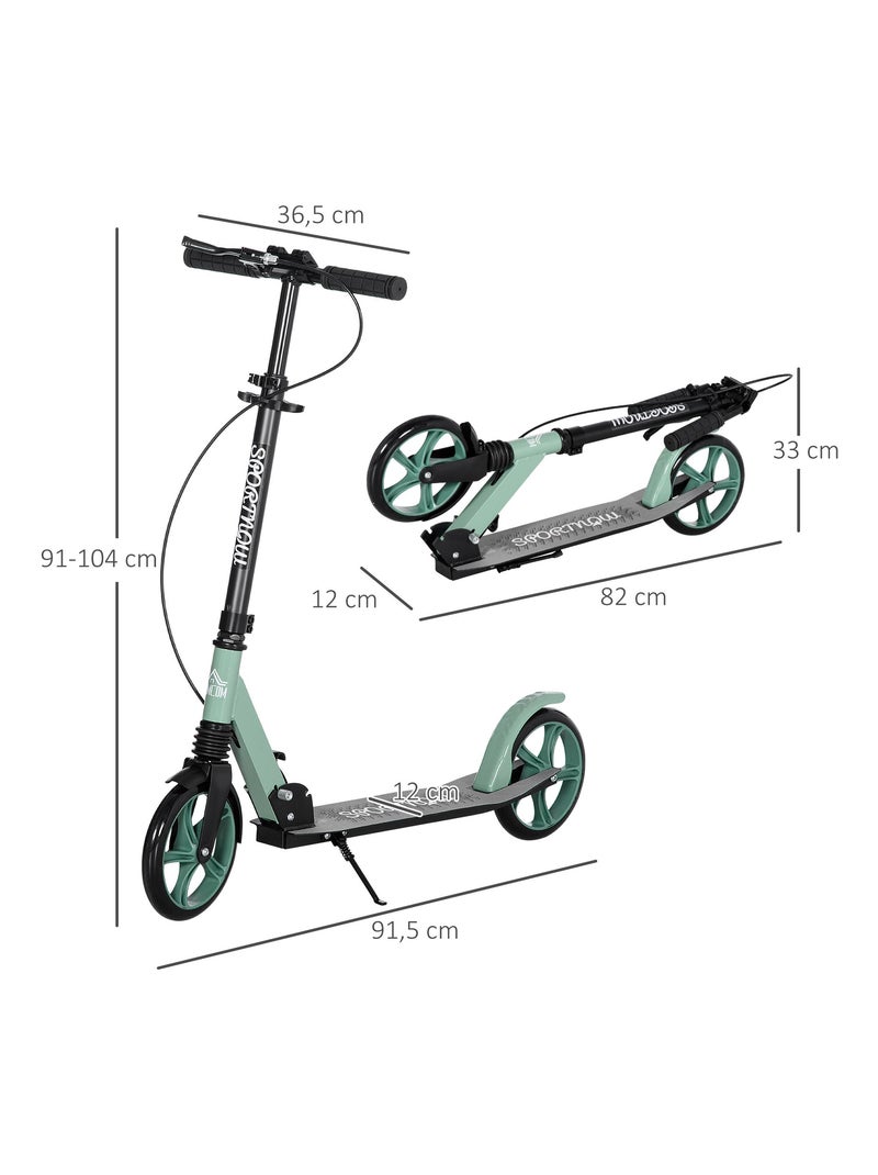 Trottinette pliable adulte Vert - Kiabi