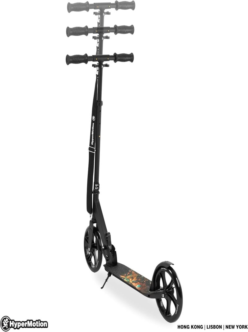 Trottinette pliable aluminium ABEC-7 max 100kg HyperMotion Noir - Kiabi