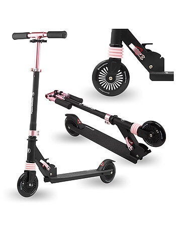 Trottinette pliable avec amortisseurs roues 125mm HyperMotion