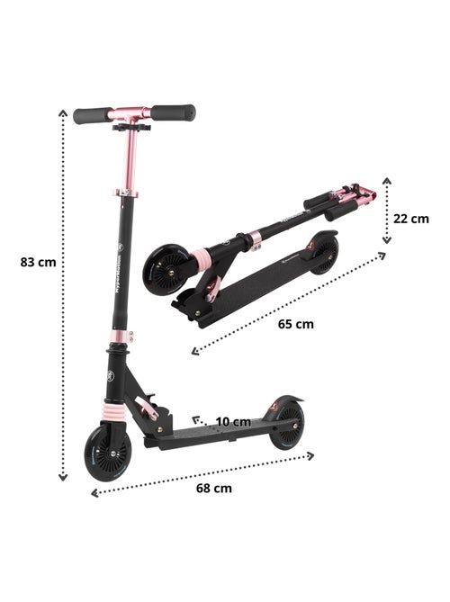 Trottinette pliable avec amortisseurs roues 125mm HyperMotion - Kiabi