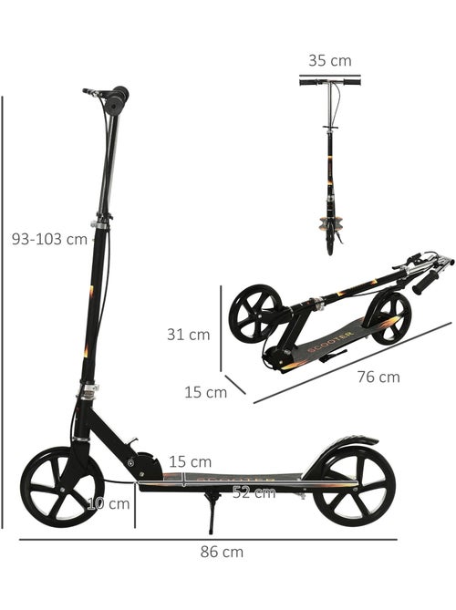 Trottinette pliable enfant - Kiabi