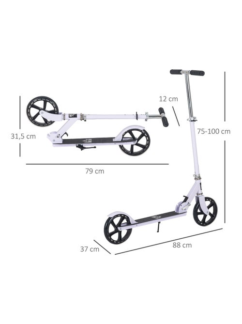 Trottinette pliable hauteur réglable - Kiabi