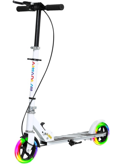 Trottinette pliable réglable enfant roues lumineuses led métal - Kiabi Trottinette pliable réglable enfant roues lumineuses led métal - Kiabi