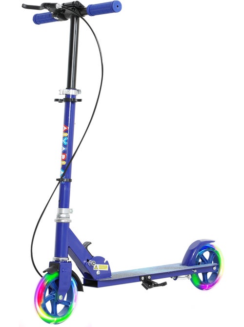Trottinette pliable réglable enfant roues lumineuses led métal - Kiabi Trottinette pliable réglable enfant roues lumineuses led métal - Kiabi