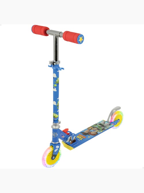 Trottinette pliable toy story à 2 roues avec lumières - Kiabi