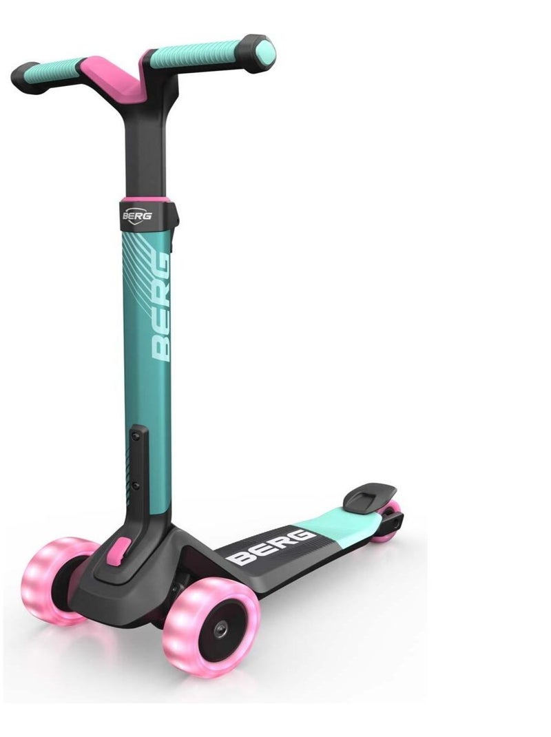 Trottinette pliable vert menthe roues lumineuses  dès 2 ans  Nexo BERG Vert - Kiabi
