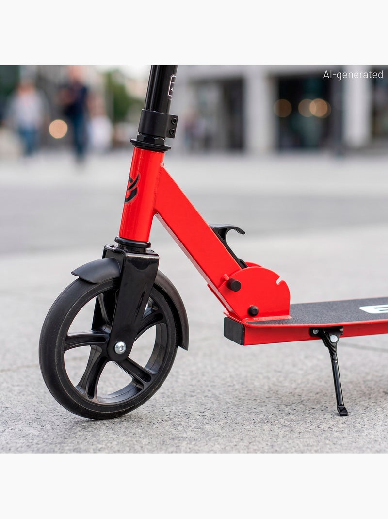 Trottinette pliante rouge +8 ans evo Rouge - Kiabi