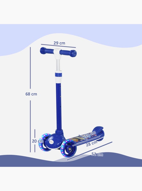 Trottinette pour enfants 3 roues lumineuses led - Kiabi Trottinette pour enfants 3 roues lumineuses led - Kiabi
