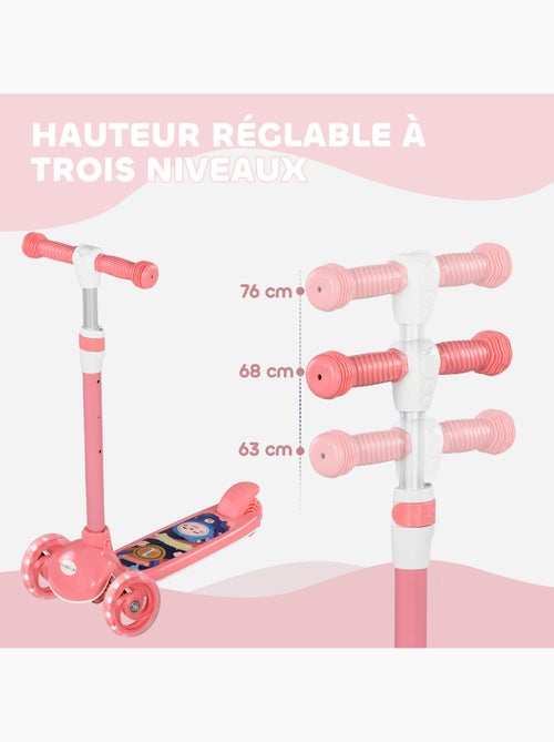 Trottinette pour enfants 3 roues lumineuses led - Kiabi Trottinette pour enfants 3 roues lumineuses led - Kiabi