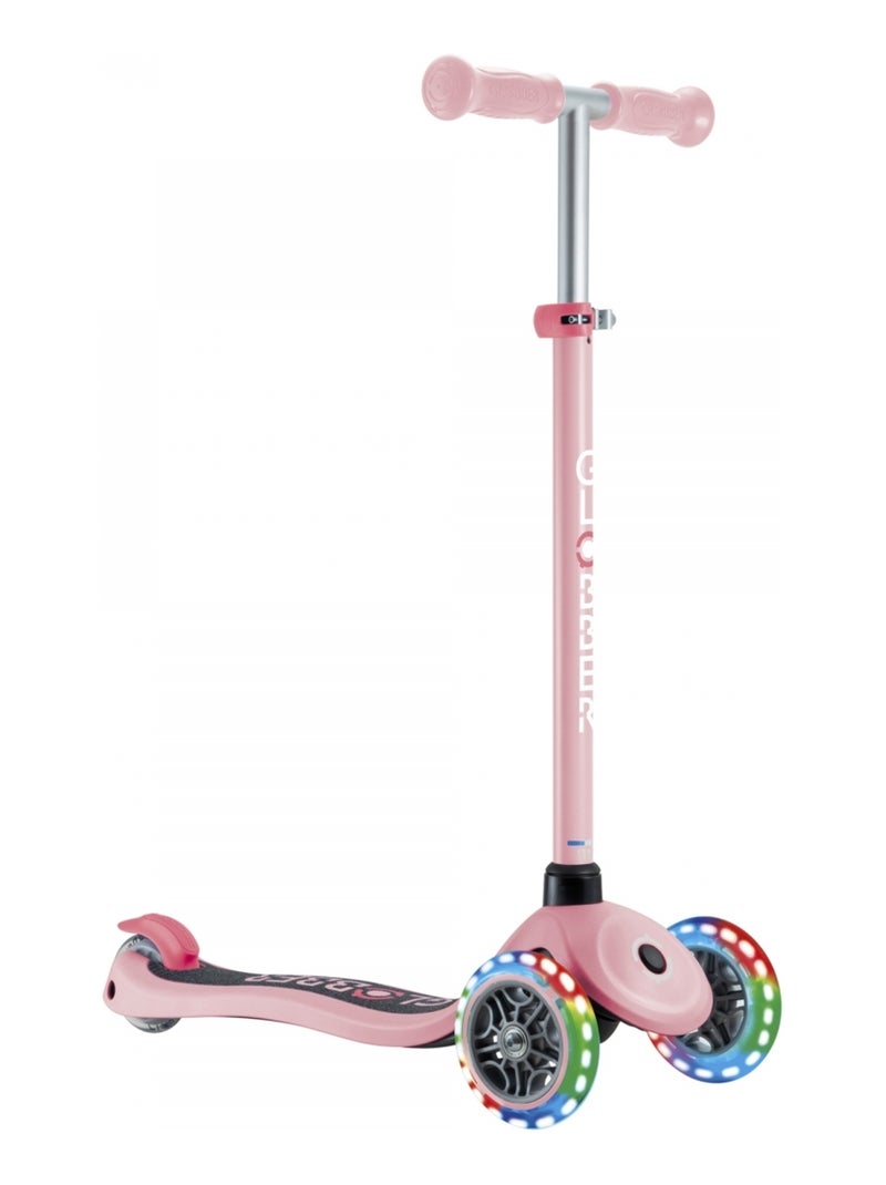 Trottinette PRIMO LIGHTS V2 Rose clair - Kiabi