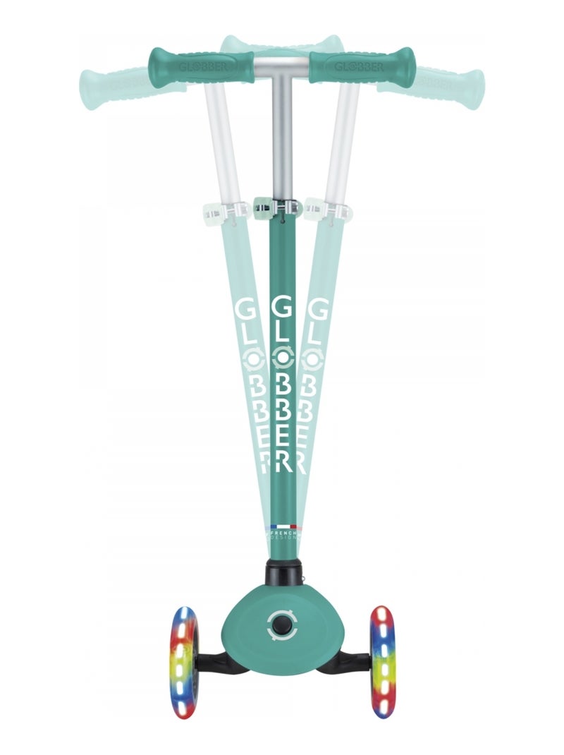 Trottinette PRIMO LIGHTS V2 Vert émeraude - Kiabi
