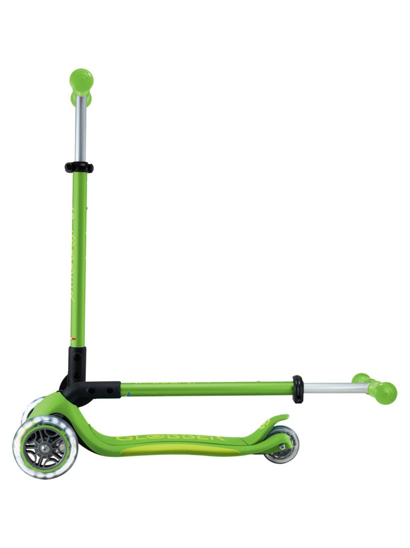 Trottinette PRIMO PLIABLE PLUS LIGHTS Vert - Kiabi