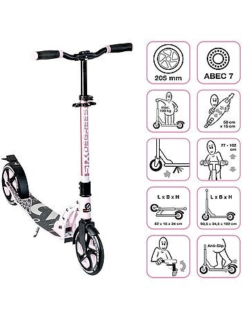 Trottinette rose