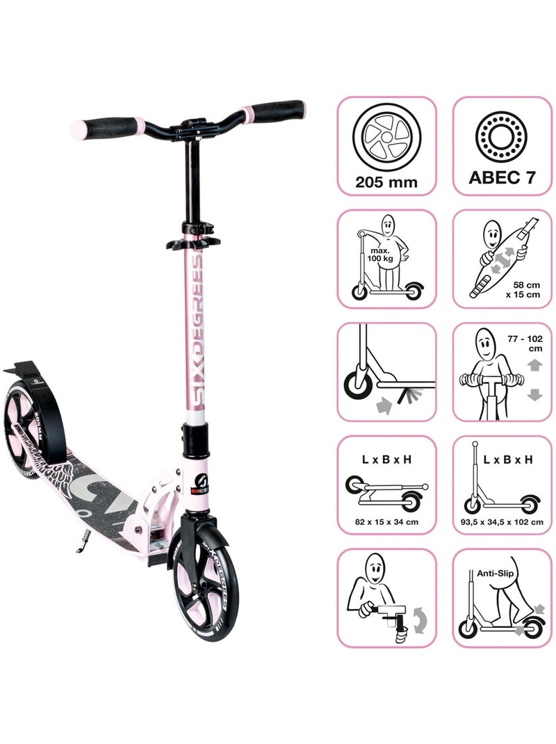 Trottinette rose Rose - Kiabi