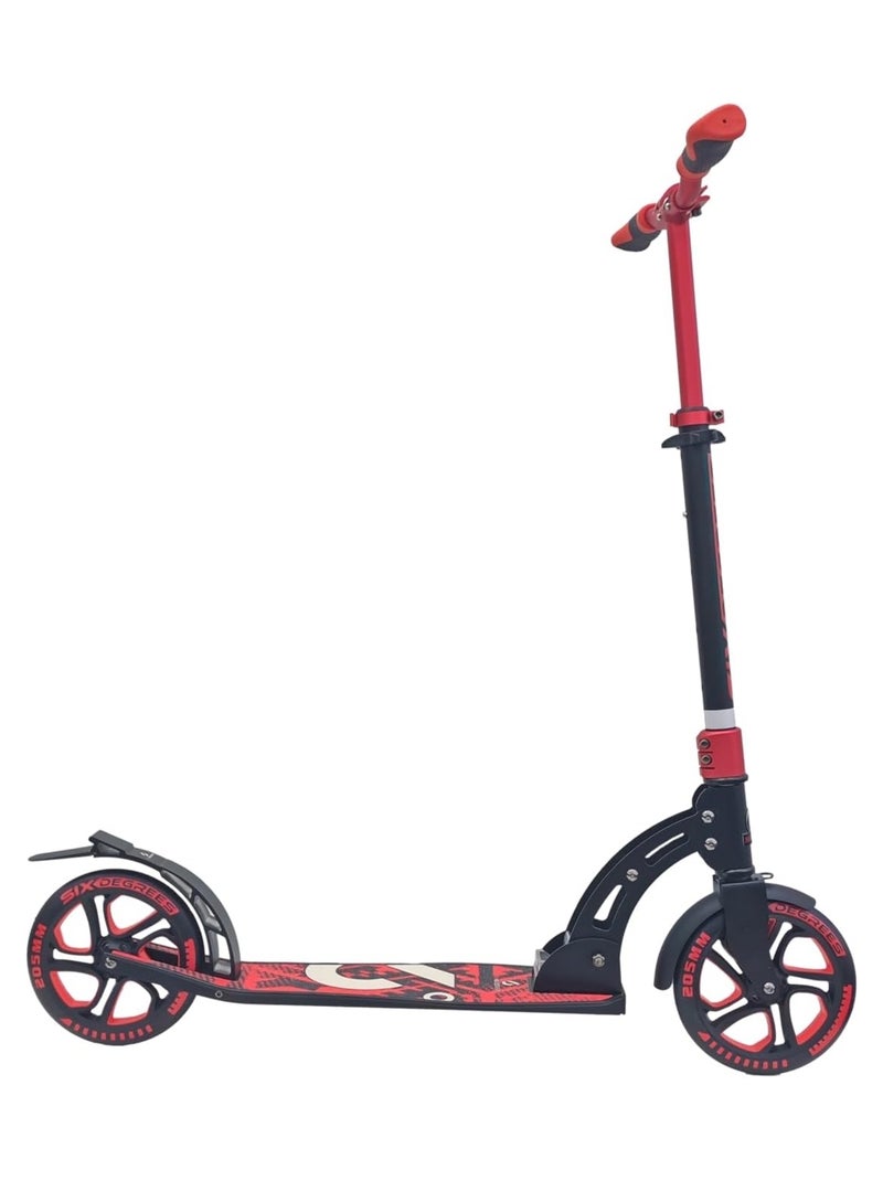 Trottinette Scooter en aluminium Rouge - Kiabi