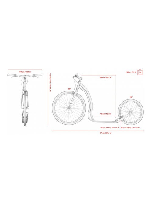 Trottinette Trexx 'Yedoo' - Kiabi