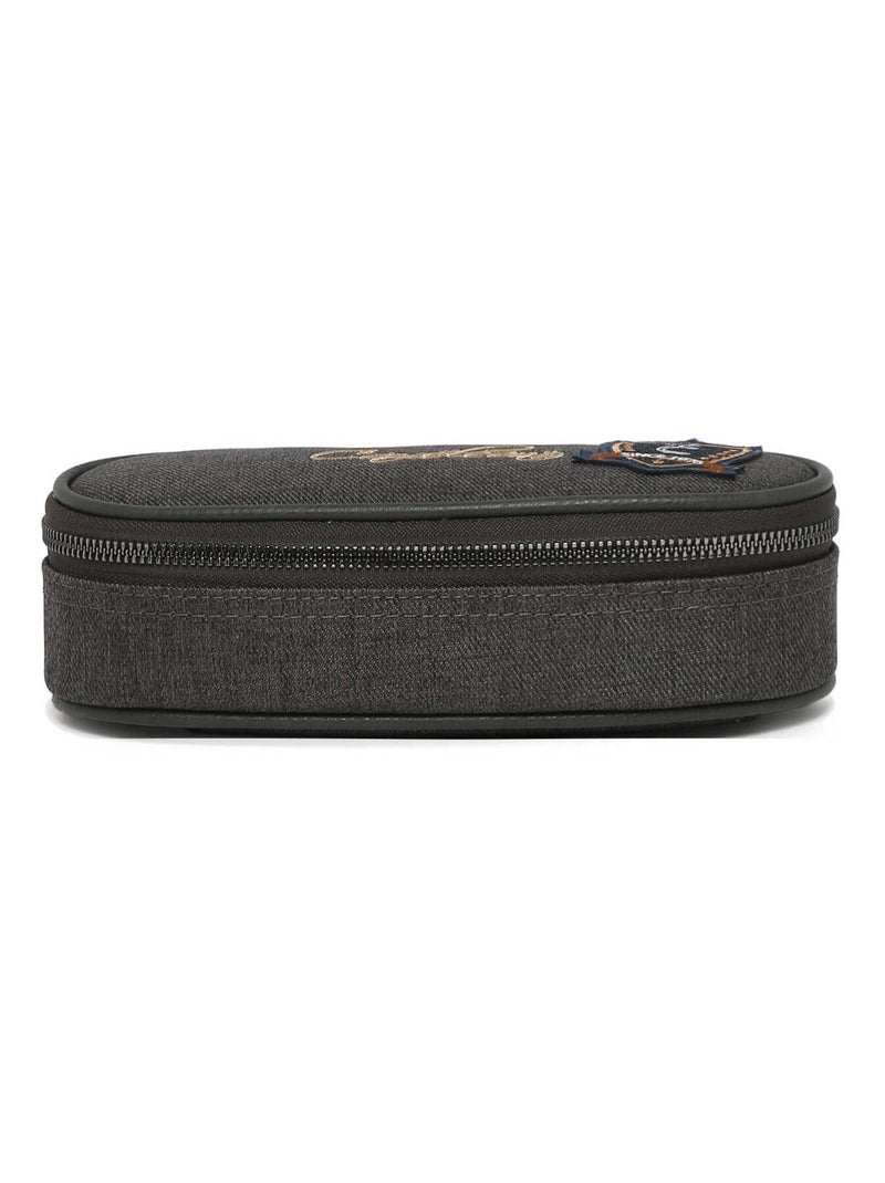 Trousse 1 Compartiment Cameleon Gris Noir - Kiabi