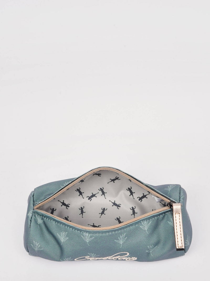Trousse 1 Compartiment Cameleon Polyester Recycle Gris chiné - Kiabi