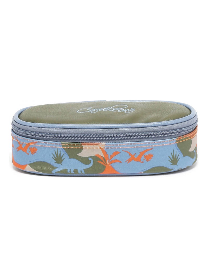 Trousse 1 Compartiment Cameleon Polyester Recycle Orange - Kiabi