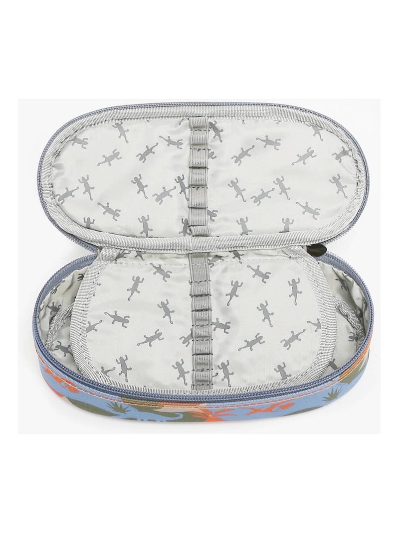 Trousse 1 Compartiment Cameleon Polyester Recycle Orange - Kiabi