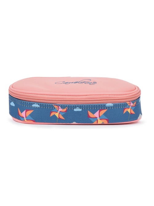 Trousse 1 Compartiment Retro Cameleon Polyester - Kiabi