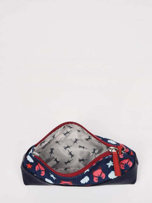 Trousse 1 Compartiment Retro Cameleon Polyester Recycle - Kiabi