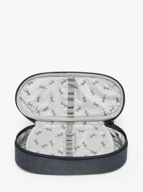 Trousse 1 Compartiment Vintage Urban Cameleon Polyester Recycle - Kiabi