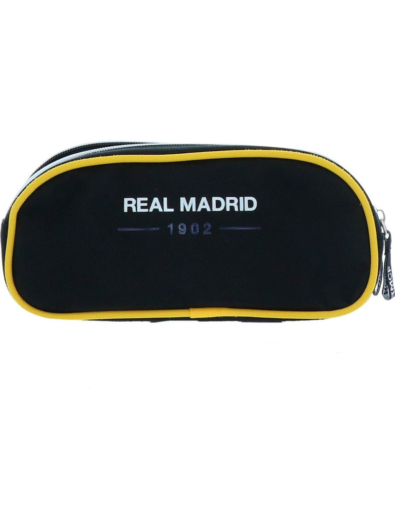 Trousse – 1902 haut de gamme 2 compartiments – 22 cm – real madrid Noir - Kiabi