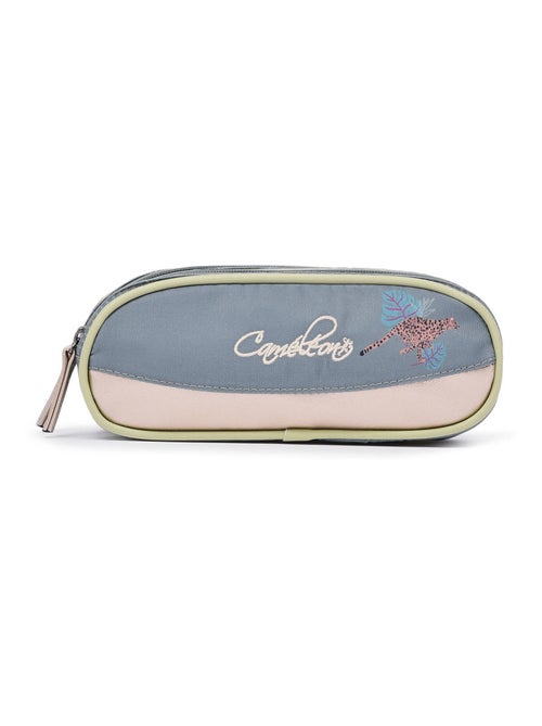 Trousse 2 Compartiments Cameleon Polyester - Kiabi