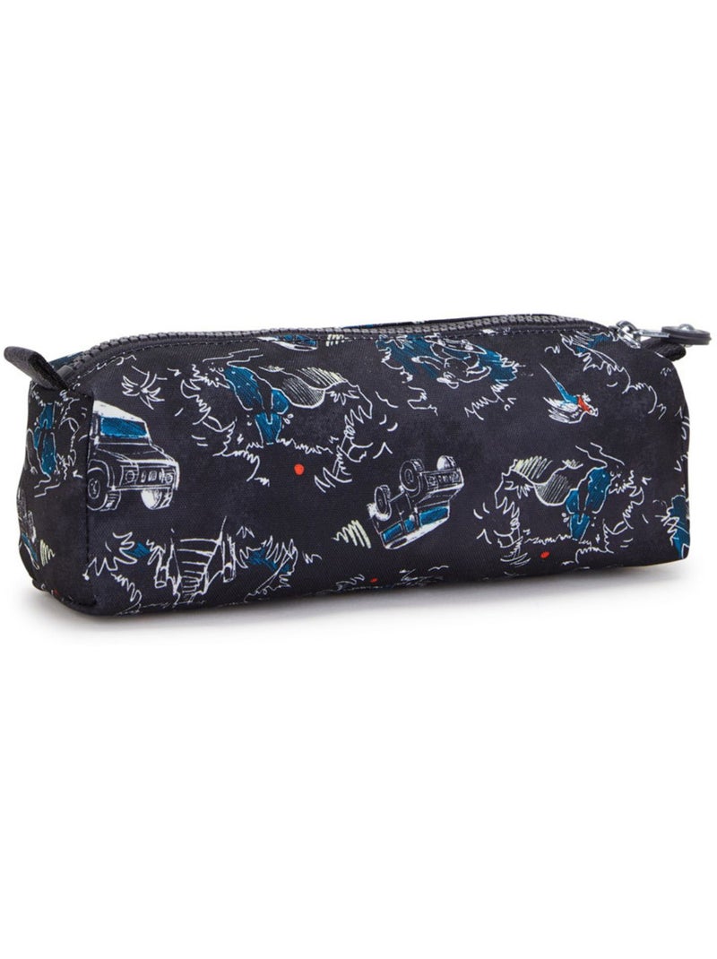 Trousse 2 compartiments Kipling Cute Jungle Fun Race 22 CM Noir Blanc Bleu - Kiabi