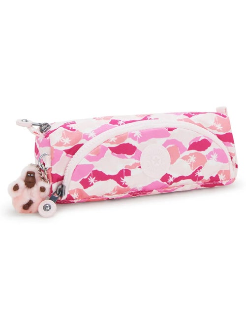 Trousse 2 compartiments Kipling Cute Pink Palm 22 CM - Kiabi