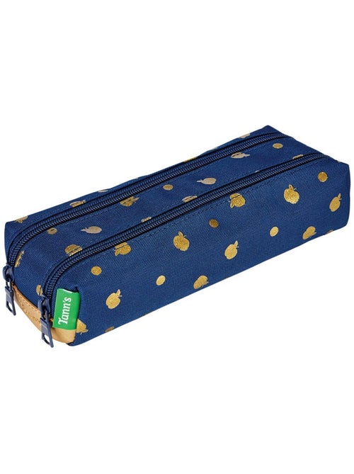 Trousse 2 compartiments Laura ananas dorés 23 x 6 x 9 cm - Tann's - Kiabi Trousse 2 compartiments Laura ananas dorés 23 x 6 x 9 cm - Tann's - Kiabi