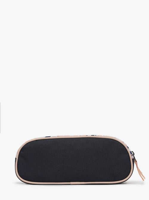 Trousse 2 compartiments ligne Basic Caméléon. En polyester - avec fermeture éclair - Kiabi