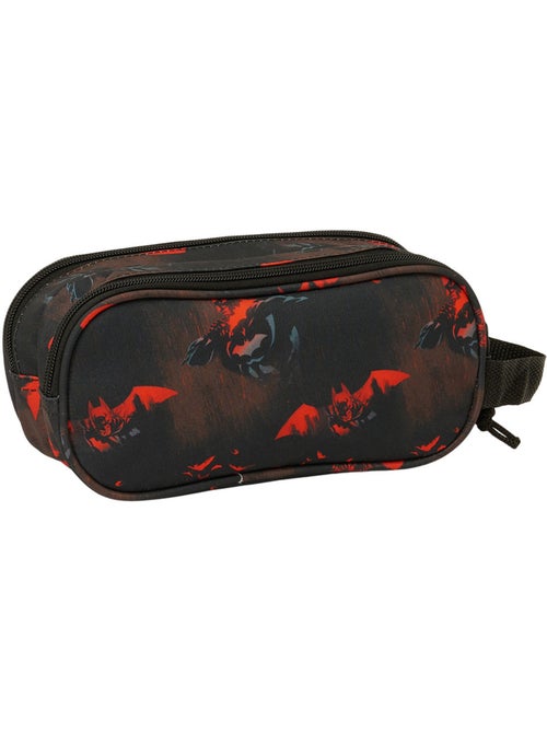 Trousse 2 compartiments zippée Batman style 3D 21 cm 1 L - Kiabi Trousse 2 compartiments zippée Batman style 3D 21 cm 1 L - Kiabi