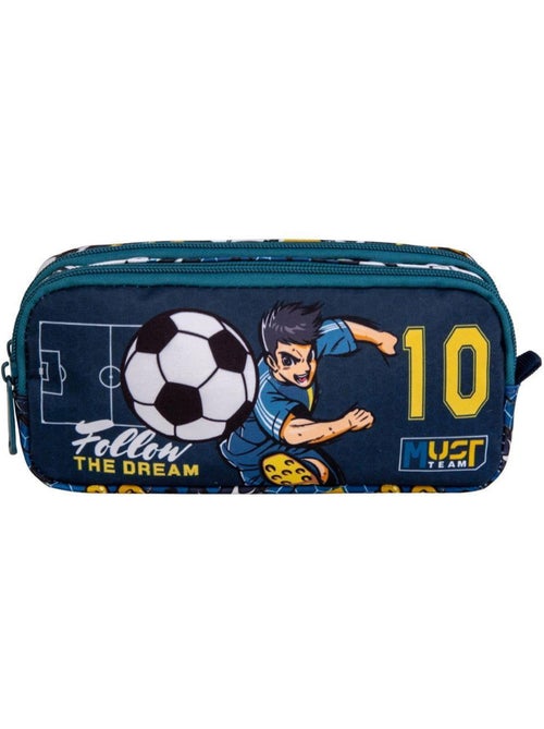 Trousse 2 compartiments zippés Must Follow the Dream Football – CMP - Kiabi Trousse 2 compartiments zippés Must Follow the Dream Football – CMP - Kiabi