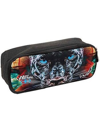 Trousse 2 zip imprimé No Fear Puma 23 CM