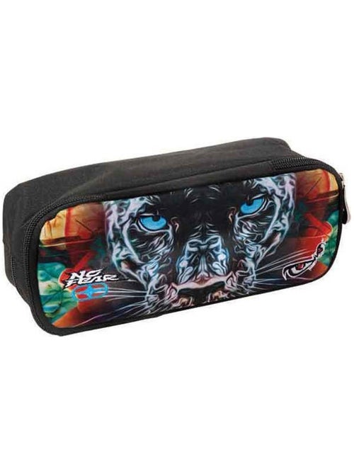 Trousse 2 zip imprimé No Fear Puma 23 CM - Kiabi