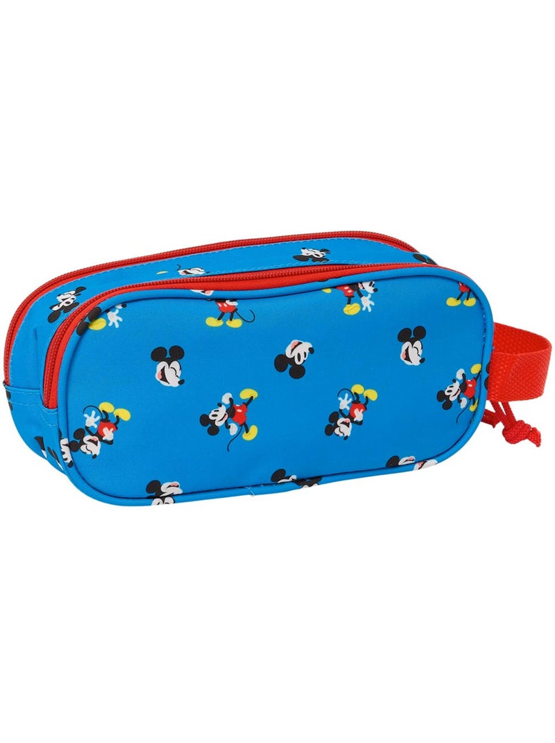 Trousse 3D en néoprène Mickey Mouse Bleu Rouge - Kiabi