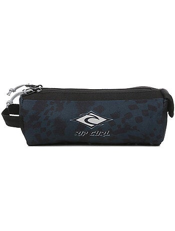 Trousse à crayons à 2 compartiments 21 cm anse Rip Curl