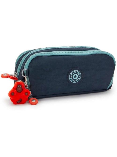 Trousse à crayons nylon Kipling 3 compartiments 32 emplacements - Kiabi