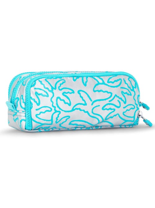 Trousse à crayons nylon Kipling 3 zips 3 emplacements - Kiabi