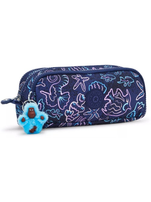 Trousse à crayons nylon Kipling 3 zips 3 emplacements - Kiabi