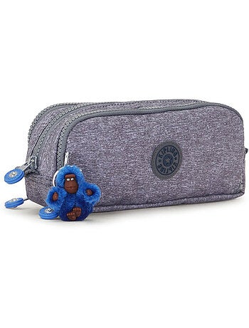 Trousse à crayons nylon Kipling 3 zips 3 emplacements