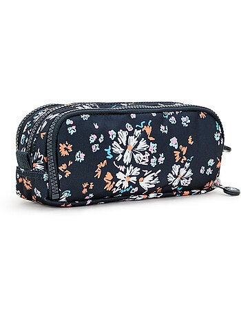 Trousse à crayons nylon Kipling 3 zips 3 emplacements
