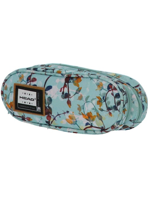 Trousse à crayons rectangulaire zippée HEAD – 2 compartiments 22 cm - Kiabi Trousse à crayons rectangulaire zippée HEAD – 2 compartiments 22 cm - Kiabi