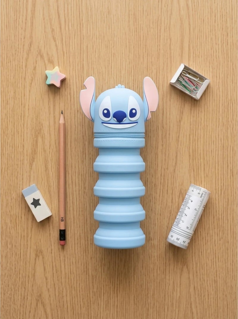 Trousse à crayons résistante stitch disney Bleu - Kiabi