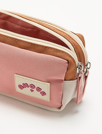 Trousse à double compartiment