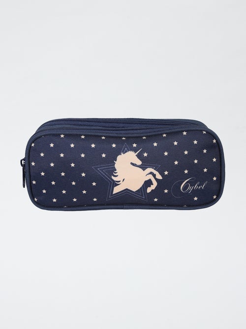 Trousse à double compartiment Licorne - Kiabi