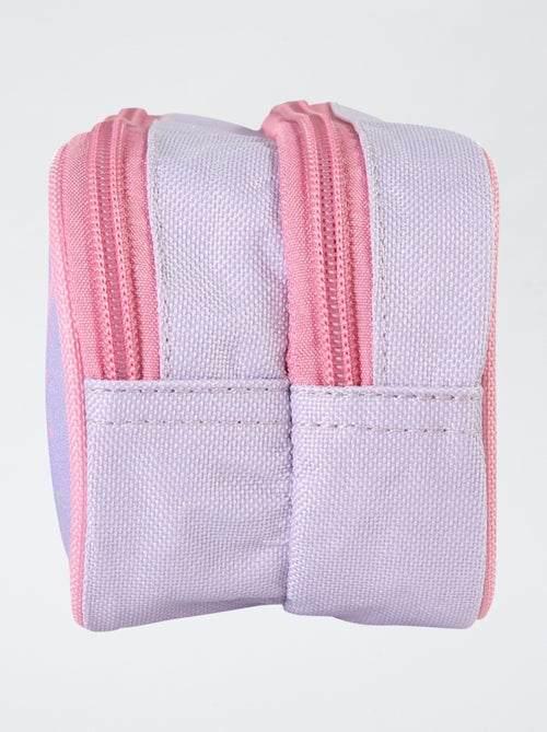 Trousse à double compartiment licorne - Kiabi