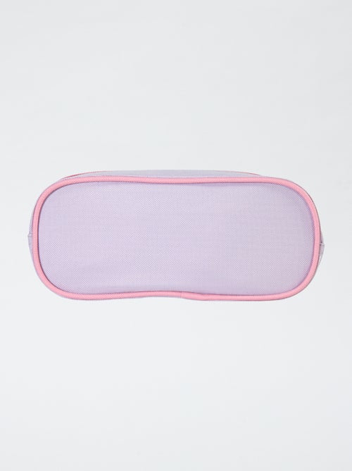 Trousse à double compartiment licorne - Kiabi